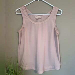 Philosophy pink sleeveless blouse. Size M.